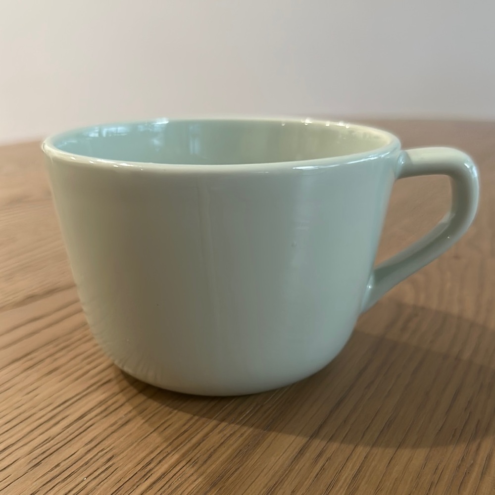 Mint Green Ceramic Mug with Classic Handle